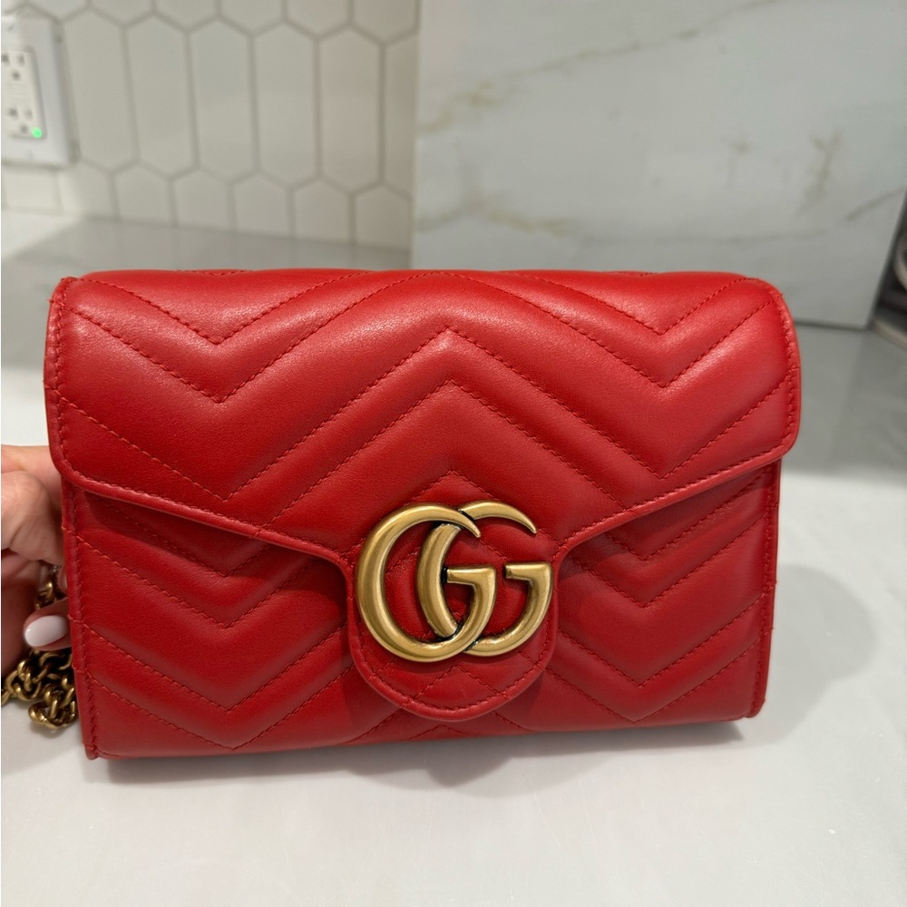 Gucci Marmont mini WOC bag